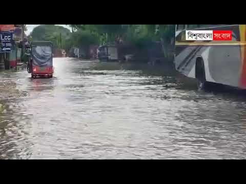 হাওয়া অফিসের পূর্বাভাস মিলিয়ে উত্তরবঙ্গে ব্যাপক বৃষ্টি, তোর্ষার জলে ভাসছে কোচবিহার