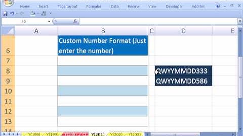 Excel Magic Trick #201: Custom Number Format For Pro ID