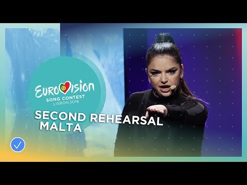 Christabelle - Taboo - Exclusive Rehearsal Clip - Malta - Eurovision 2018