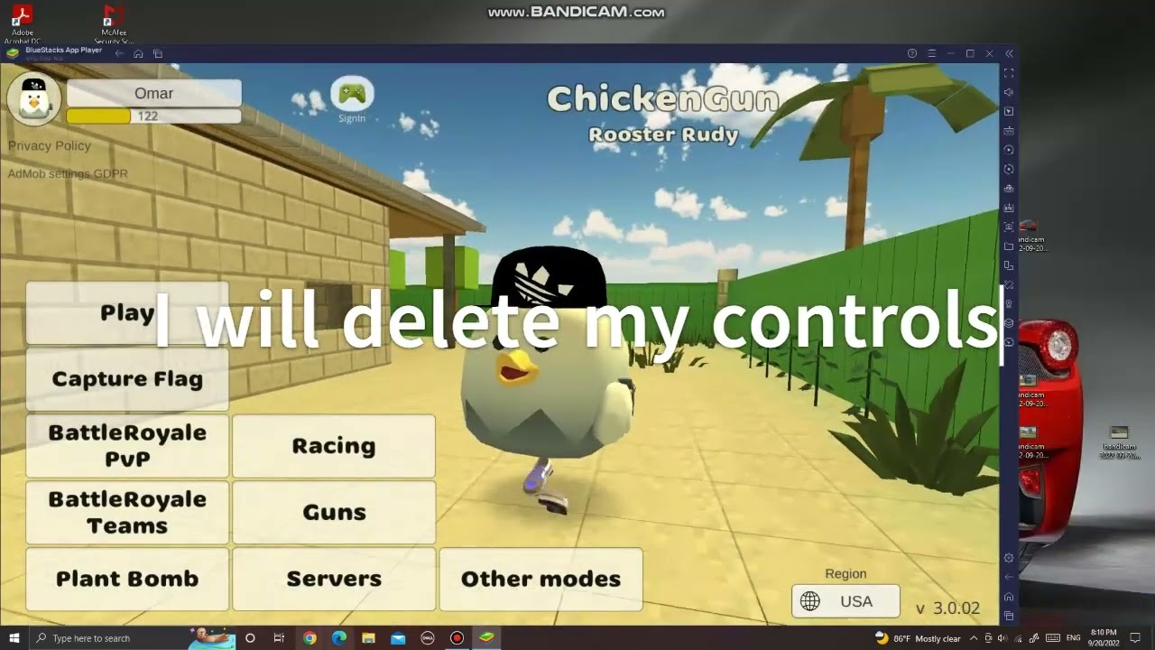 Play Chicken Gun on PC 