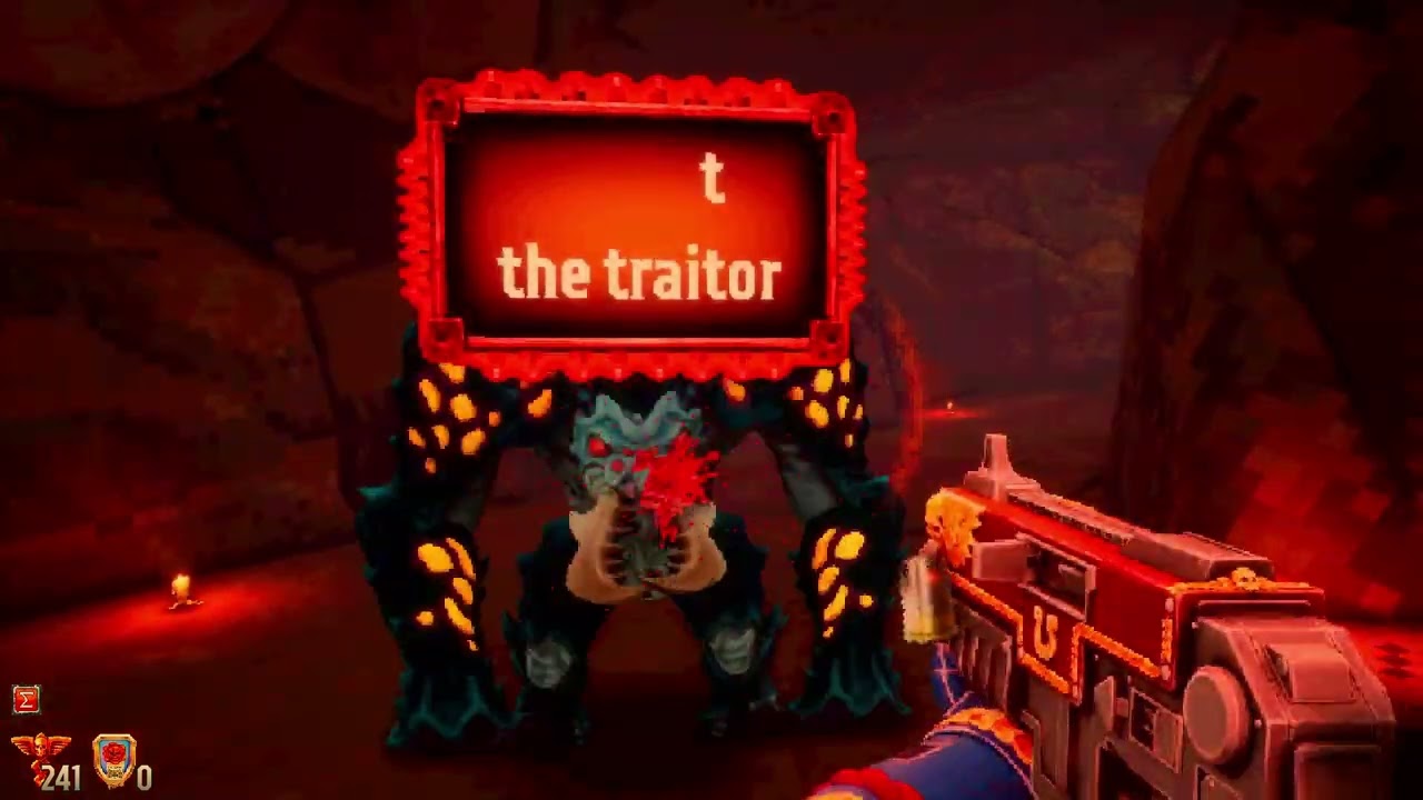 What is: Warhammer 40,000: Boltgun - Words of Vengeance (On Rails Shooter, Typing, Short)