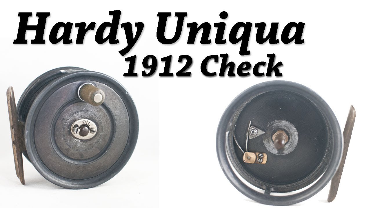 Hardy Uniqua Vintage Salmon Fly Reel - 1912 Check 