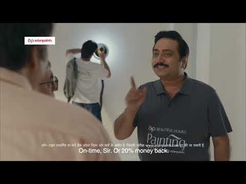 ASIAN PAINTS BEAUTIFUL HOMES PAINTING SERVICE – AAPKO KYA FIKAR? GHAR READY TIME PAR! HINDI | 30 SEC