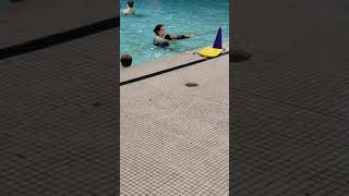 Swimming lesson at kearns oquirrh