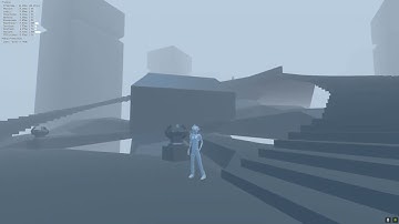 Blender upbge hub world (early blockout)