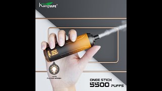 Kangvape ONEE STICK 5500puff With Mesh Coil, Rechargeable Battery Review