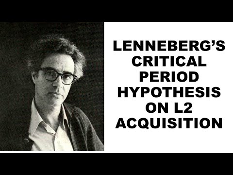 Lennerberg What Is Lenneberg Critical Period Hypothesis