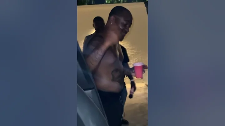 Shirtless Davido Takes Cubana Chief Priest On A Ride In His Rolls-Royce Cullinan At Banana Island