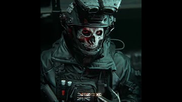 Superhero landing💀 ||#shorts #ghost #mwiii #cod #ghost #edit