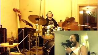 Lamb of God - Blacken the Cursed Sun drum & vocal cover.