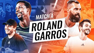 G. Monfils & ZeratoR VS B. Paire & Domingo à Roland Garros !