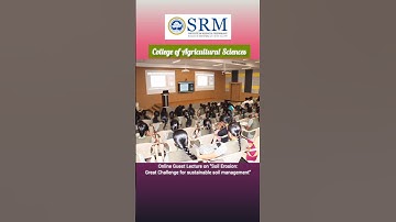 Online guest lecture | "Soil Erosion: Great Challenge for sustainable soil management" SRM CAS