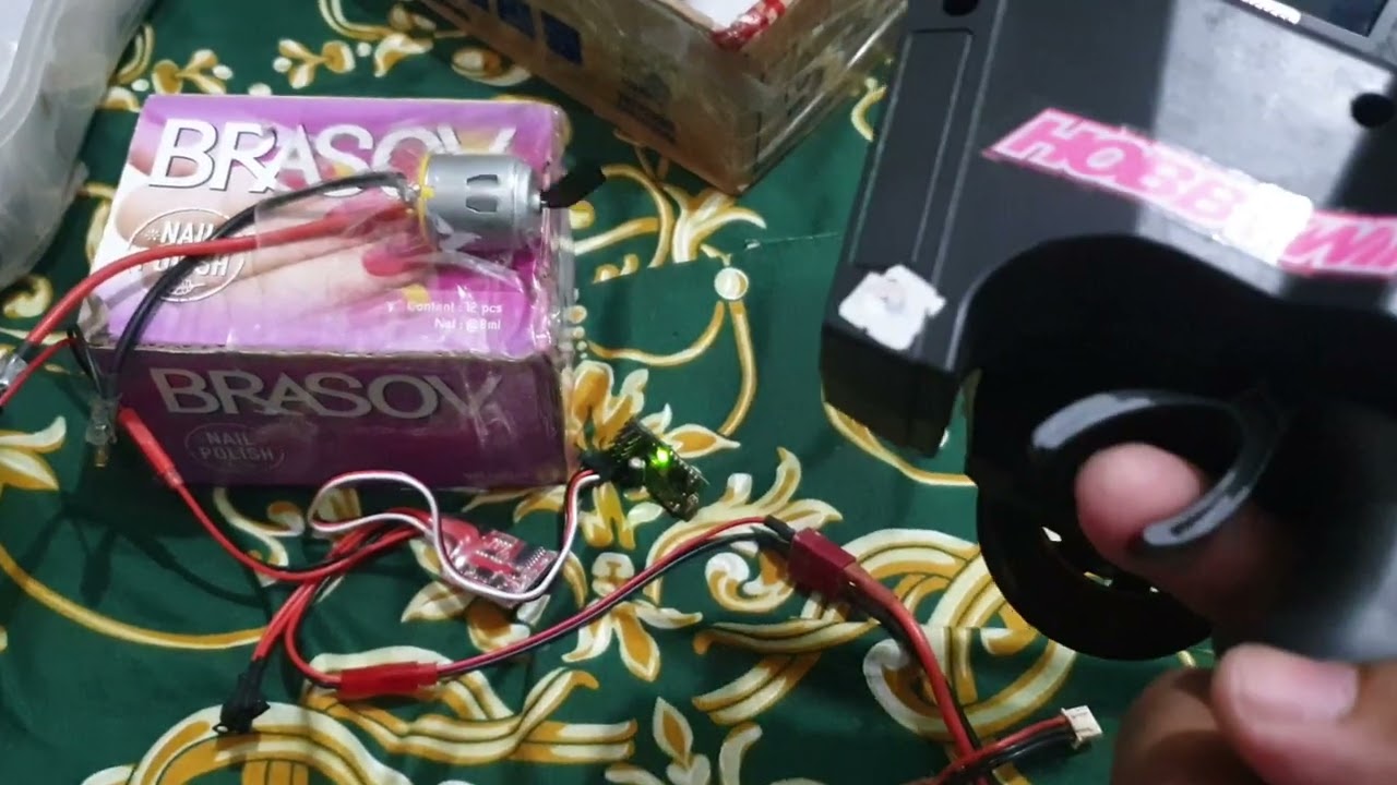 bukti tes esc 20a sebelum dikirim...