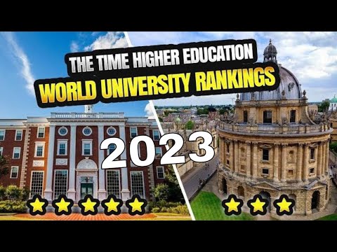 Top 50 Best Universities In The World 2023