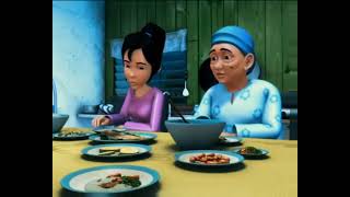 Upin \u0026 Ipin - Ipin Ketahuan Tak Ada Ayam Goreng untuk Makan Malam [HD 4:3]