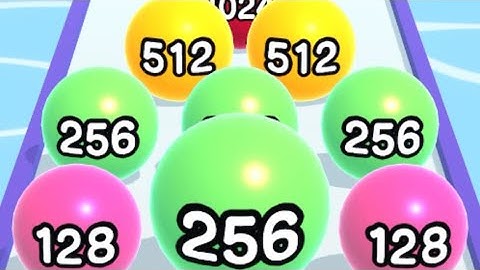 Ball Run 2048 Gameplay Level 171 to 181 #ballrun2048