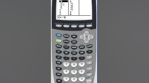 How to Find Zeros of Quadratics on TI-83/84