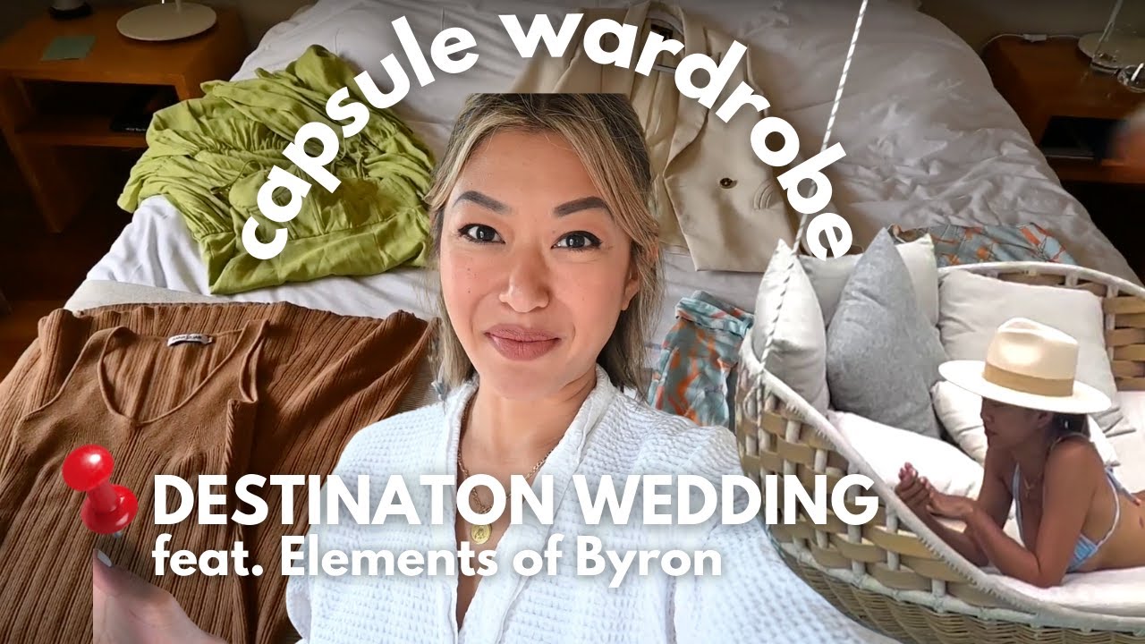 Capsule Wardrobe for Destination Wedding | Kristine Fernandez - YouTube