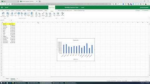 O365   Excel   Creating Charts