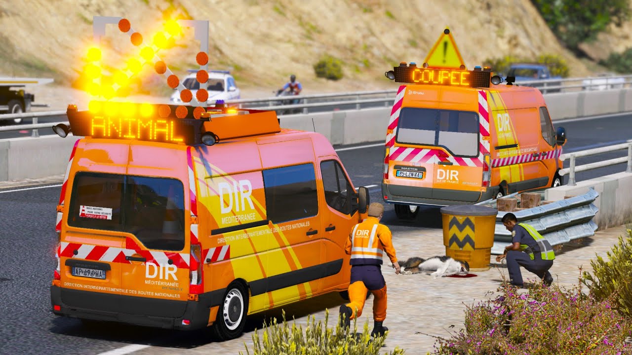 [GTA 5] DIR - JE DOIT FERMER L'AUTOROUTE - DIRECTION INTERDÉPARTEMENTAL DES ROUTES #12