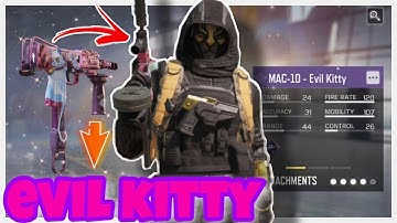 MAC 10 EVIL KITTY CODM HOW TO UNLOCK VERY EASY