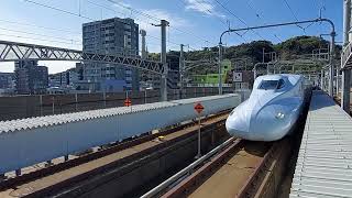 【新幹線】出発・到着（鹿児島中央駅）【The bullet train】 #JR #列車 #新幹線