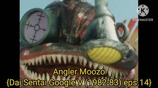 all Dai Sentai Google V monsters/villains