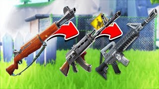 3 PLAYER RANDOM GUN GAME *NEW INFANTRY RIFLE* IN FORTNITE BATTLE ROYALE! 3 PLAYER RANDOM GUN GAME *NEW INFANTRY RIFLE* IN FORTNITE BATTLE ROYALE!