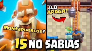 +15 COSAS INCREIBLES que DEBES SABER de Clash Royale