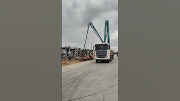 Technical casting concrete of fence beam concrete