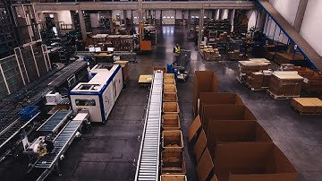 Automated sorting facility for TURA Scandinavia AB