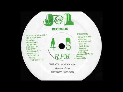 ジャマイカ12” Delroy Wilson Whats Going On / Love To See You Smile none J&amp;amp;L Records /00250 Jamaica 12 Delroy Wilson Whats Going On Love To See You