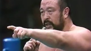 ラッシャー木村マイクパフォーマンス