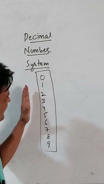 Decimal number system || 😂Best explanation 🔥 Practical explanation # ...