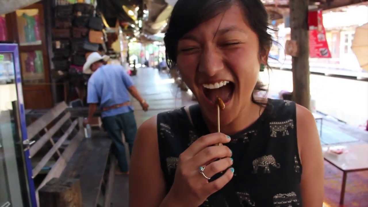 Street Food, Epi 5.7 Thailand - Floating Market Friends (Mango Sticky Rice, ...) | Christian Has Ideas