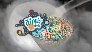 HELADO DE BOLITAS ¡CON NITRÓGENO LÍQUIDO! (DIPPIN' DOTS) | DACOSTA'S BAKERY