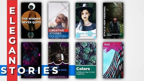 Elegant Stories DaVinci Resolve Templates