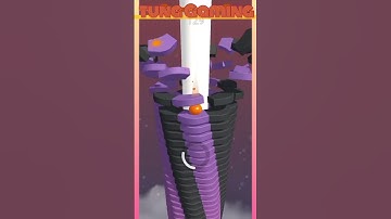 The stack ball gaming level -154#stackball #ballgames #stackballsolution #shortsgame #shortsfeed