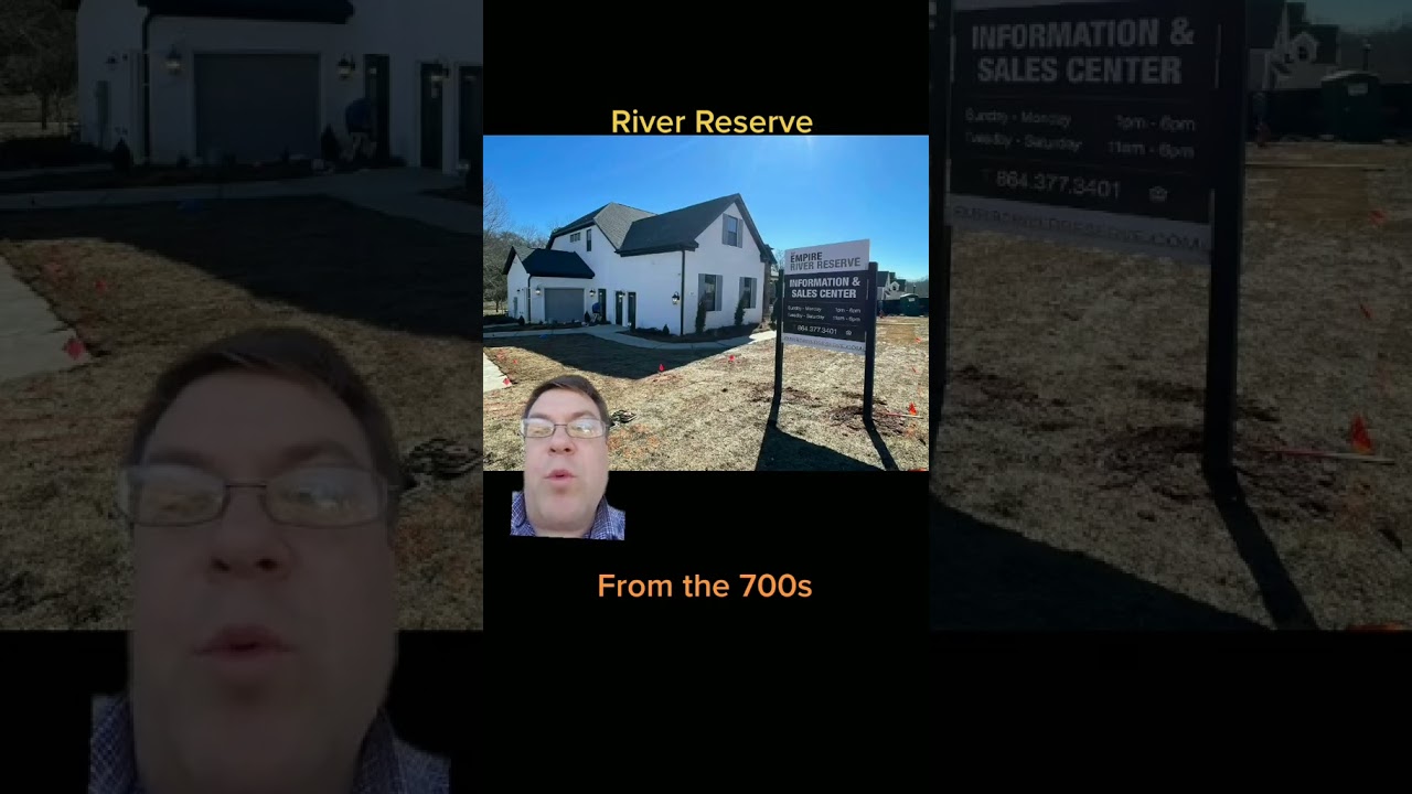 New Construction River Reserve Greenville SC