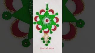 Wow! New Design Toran Making???🥳 #Shorts #shortvideo #toranmaking