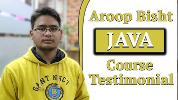 Reviews of Aroop Bisht  for Java/Hibernate Training at WebtechLearning