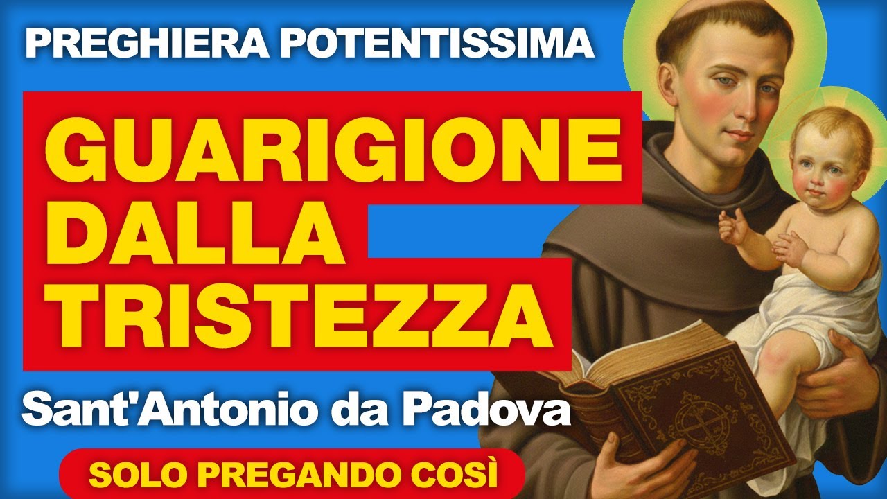 💫 Quando Ero Nella Tristezza Più Profonda... Sant'Antonio Mi Ha Sollevato 🙏