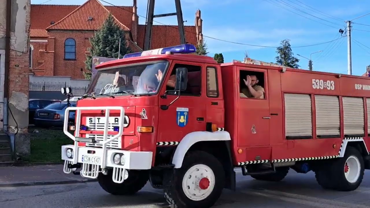 53 Wozy alarmowo! Wielka parada wozów strażackich 