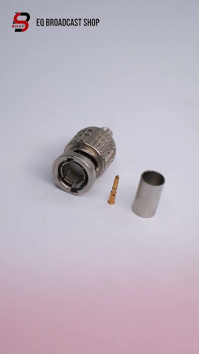 Connector Canare BCP B4F BNC RG59 75 Ohm Crimp Plugs ace-112 - YouTube