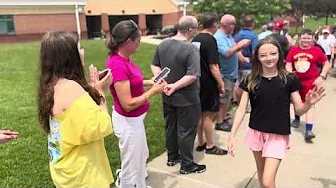 Their Last Walk Through Elementary School