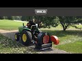 TRILO B7 Laubgebläse / Souffleur 3 points / Debris blower / Leaf blower / Bladblazer