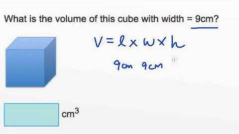 AdaptedMind Math - Volume of Cubes and Rectangular Prisms, Question #4