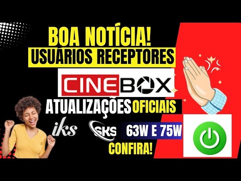 NOVAS ATUALIZAÇÕES RECEPTORES
