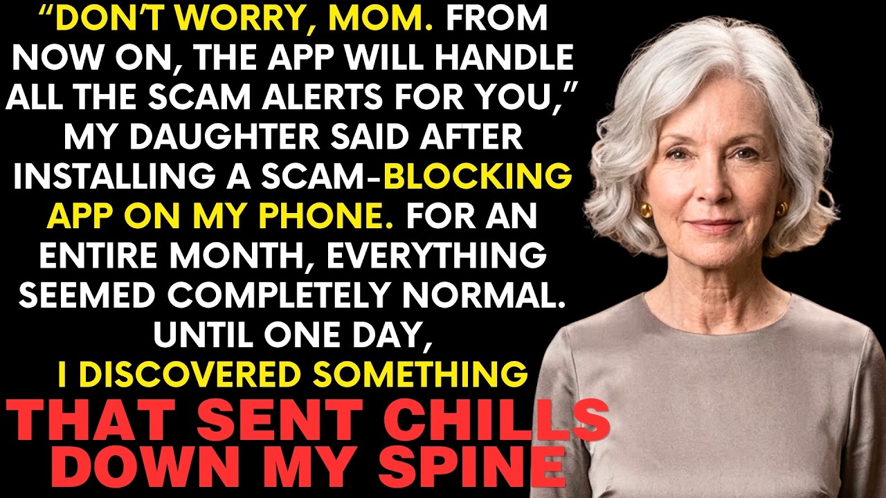 My daughter sat at my kitchen table and installed an app on my phone. “Don’t worry, Mom. The app will handle all the scam alerts for you.” She hugged me goodnight, and I felt safer than I had in...