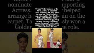 Teyana Taylor Brings Daughter Rue as Her Date to the 2026 Actor Awards #TeyanaTaylor #RueRose
